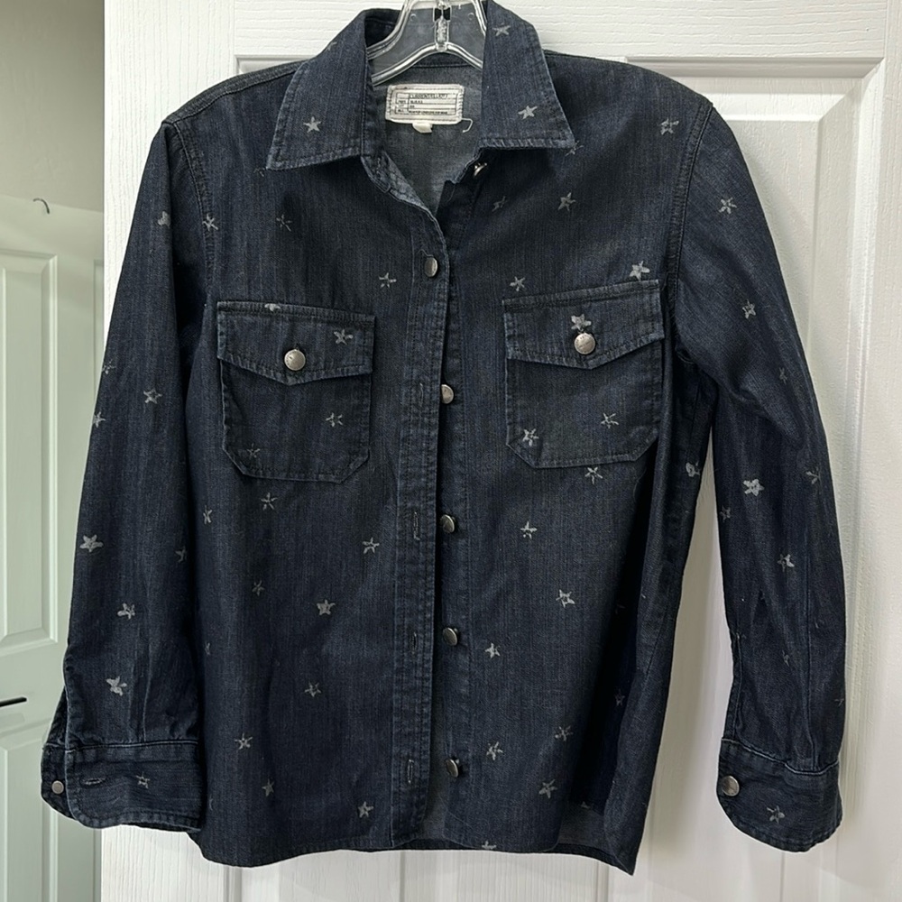 Current/Elliott denim shirt
